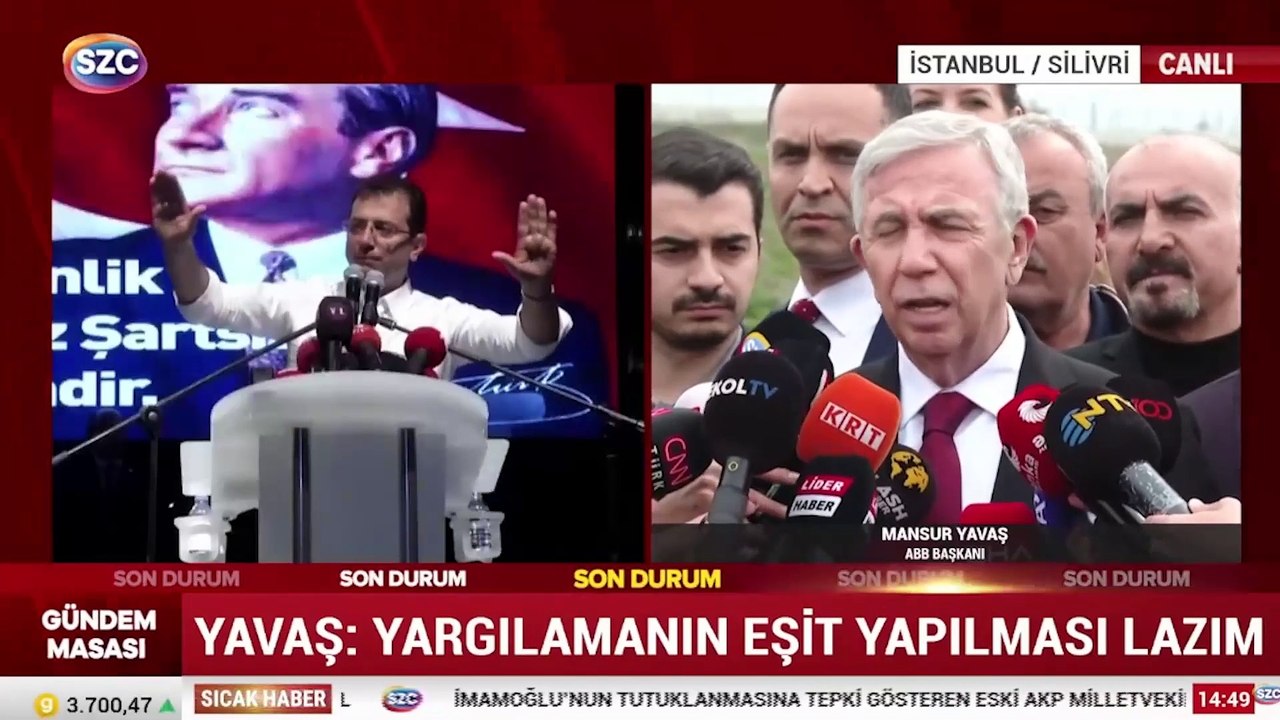 Mansur Yavaş, Ekrem İmamoğlu ile görüştü!