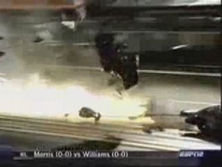 Amazing!  Car Smashed in Two!