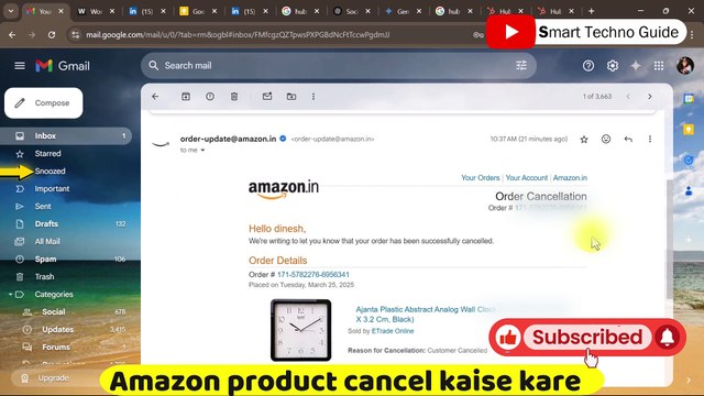 Amazon se order kaise cancel karen | Amazon product cancel kaise kare | How to cancel order amazon