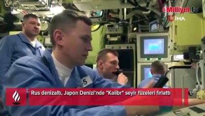 Rus denizaltı, Japon Denizi’nde "Kalibr" seyir füzeleri fırlattı