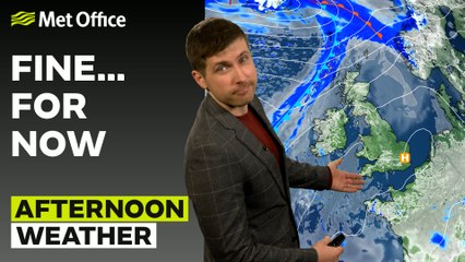 Met Office Afternoon Weather Forecast 26/03/2025 - Feeling warm