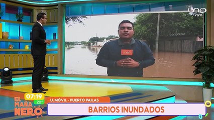 SCZ SUBALCADIA DE PUERTO PAILA REPORTA INUNDACIONE EN BARRIOS