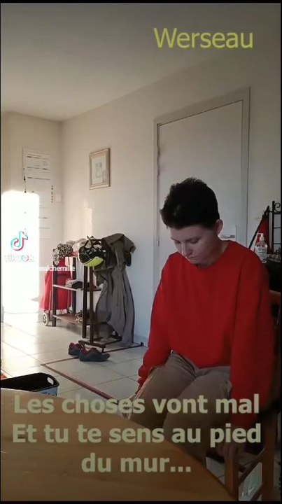 Republication d'une mise en scène entre Werseau, ancien hôte, et Tortue, hôte actuel.