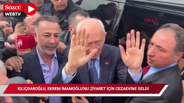Kemal Kılıçdaroğlu, Ekrem İmamoğlu'nu ziyaret için cezaevine geldi