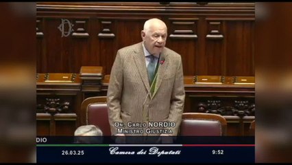 Giustizia, Nordio: riforma va avanti, non vacilliamo davanti attacchi