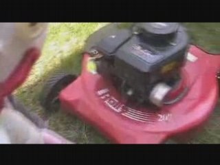 Exploding Lawn Mower