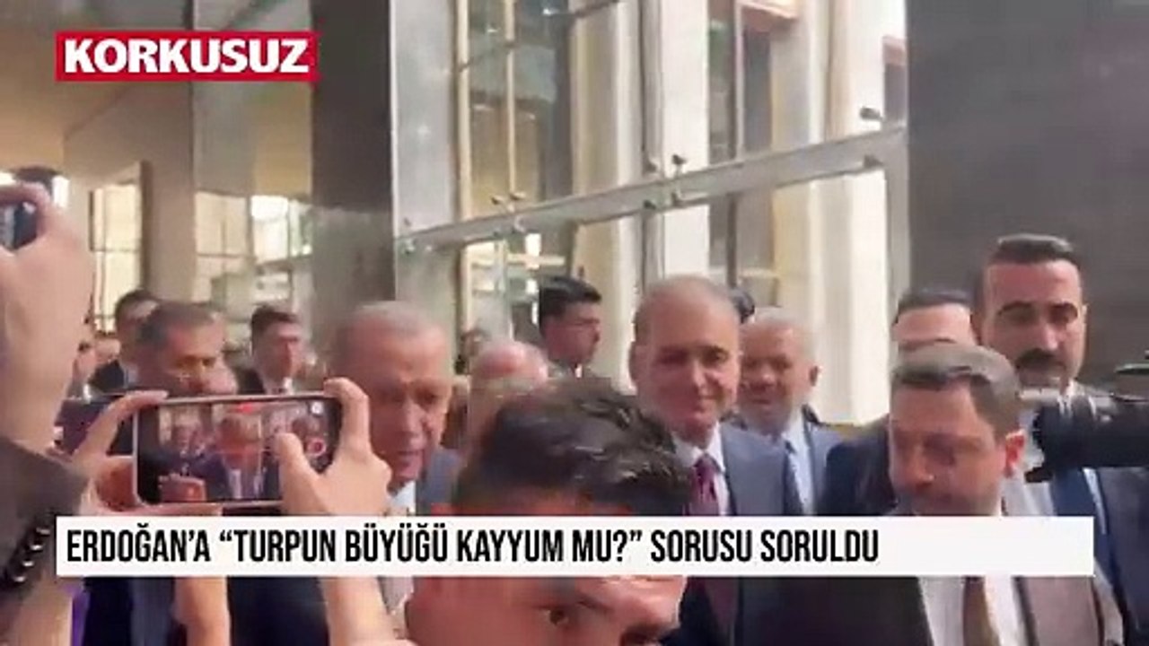 Erdoğan'a "Turpun büyüğü kayyum mu?" sorusu soruldu, başka bir gazeteciye "sen anlatıver" yanıtını verdi