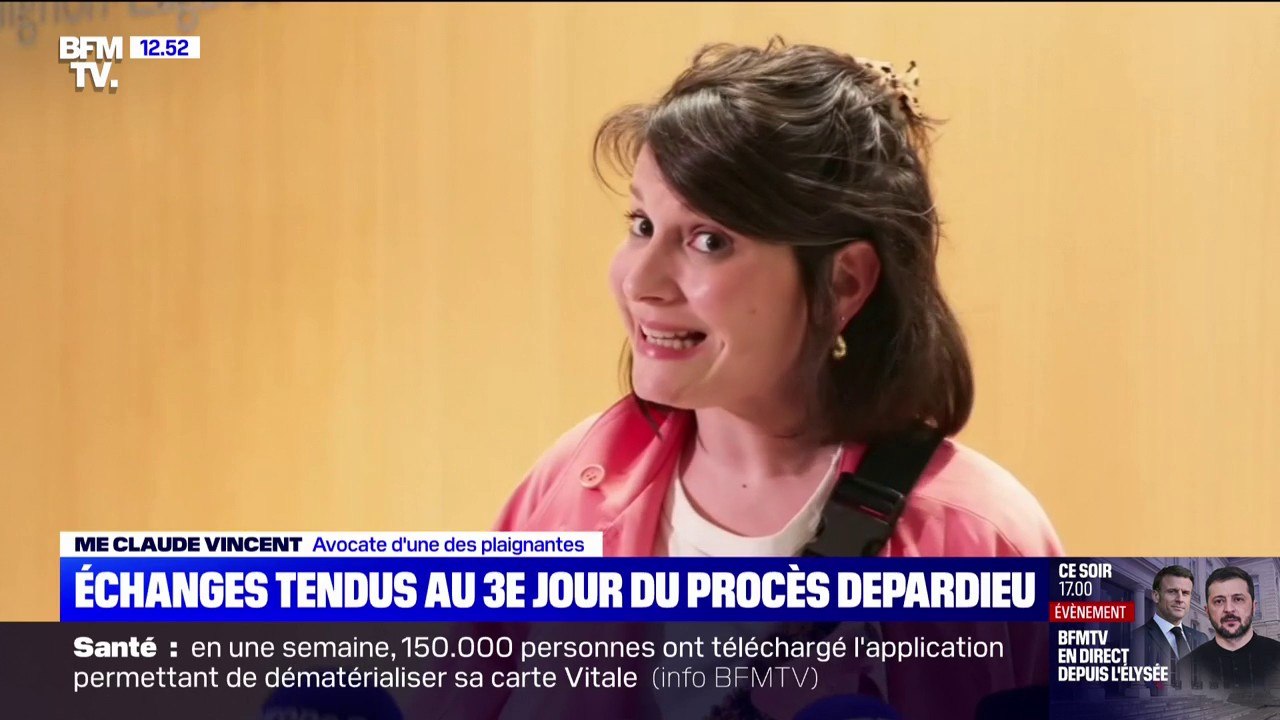 Procès Gérard Depardieu: "Il y a un côté de la barre qui agresse l'autre côté de la barre", affirme l'avocate d'une des plaignantes