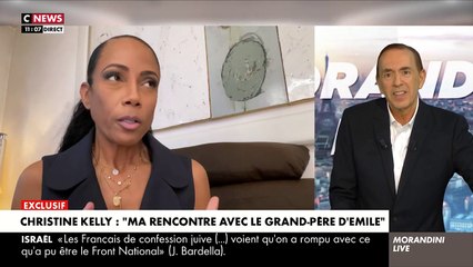 Christine Kelly sur C News, au sujet de sa rencontre avec le grand-père du petit Emile.