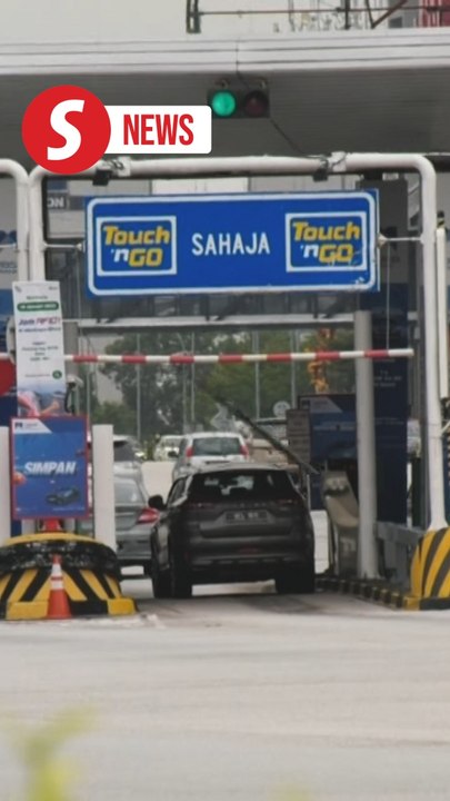 50% discount for tolls on Friday, Saturday in conjunction with Hari Raya