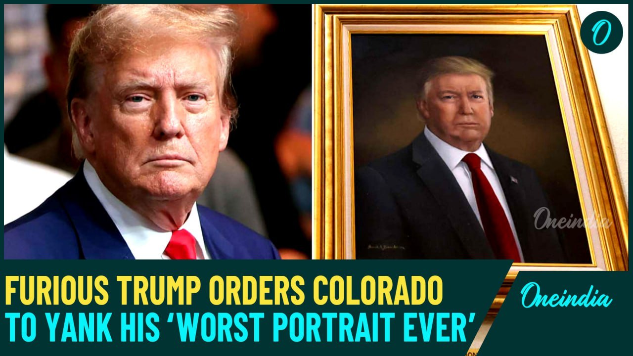 Colorado’s $10K Trump Portrait Removed After Trump Slams His Portrait at Colorado Capitol as ‘Ugly'