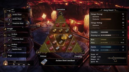 Blades of Fire muestra cómo funciona su sistema de forja