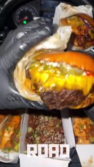 Follow for more ASMR videos🌮🍟 Credits: @roadmunch #mukbang #asmr #fastfood #asmreating