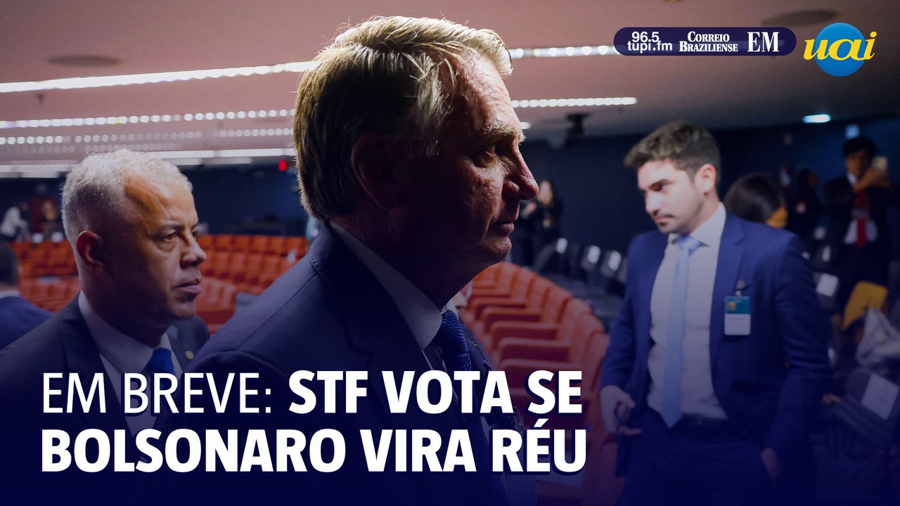 STF decide hoje se Bolsonaro vira réu por tentativa de golpe