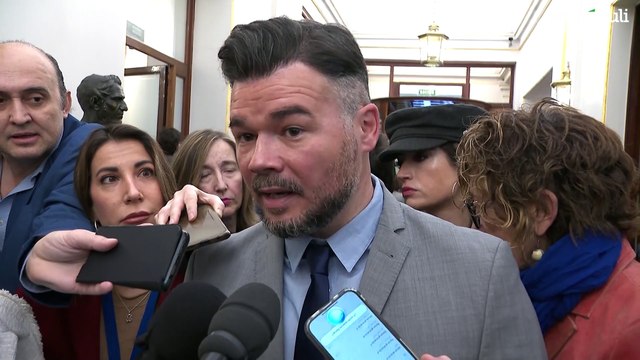 ERC insta al Gobierno a presentar los presupuestos generales del Estado