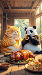 We're going to take action against the panda today!