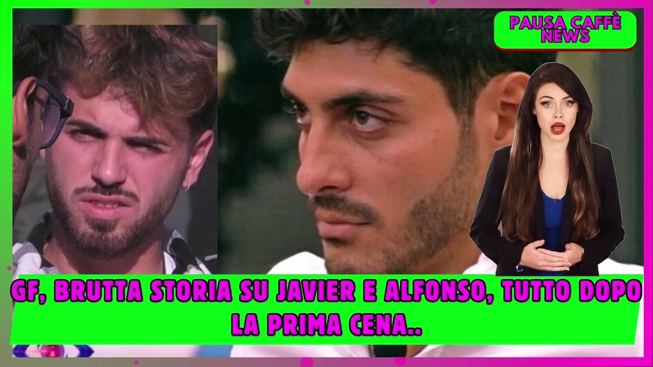 GF, brutta storia su Javier e Alfonso, tutto dopo la prima cena..
