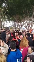 Jennifer Miranda llega arropada al pleno de la moción de censura en Granadilla