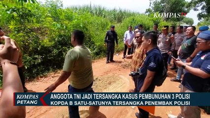 1 TNI Jadi Tersangka Penembakan 3 Polisi, Keluarga Korban Minta Pelaku Dihukum Setimpal