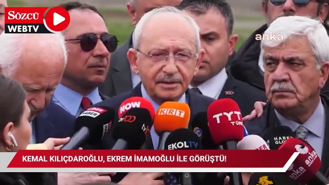 Kemal Kılıçdaroğlu, Ekrem İmamoğlu ile görüştü!