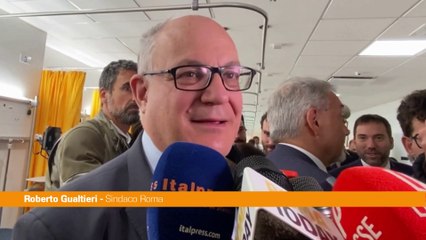 Gualtieri "Potenziamento pronto soccorso del Gemelli un grande regalo"