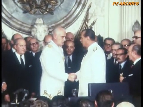 Alejandro Lanusse Presidente - Argentina 1971