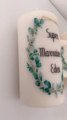 Bougies personnalisées pour remercier une super Marraine et un super Parrain