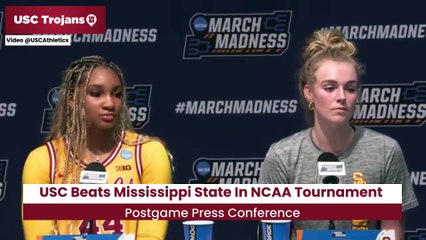 USC Trojans KiKi Iriafen Addresses Juju Watkins Injury