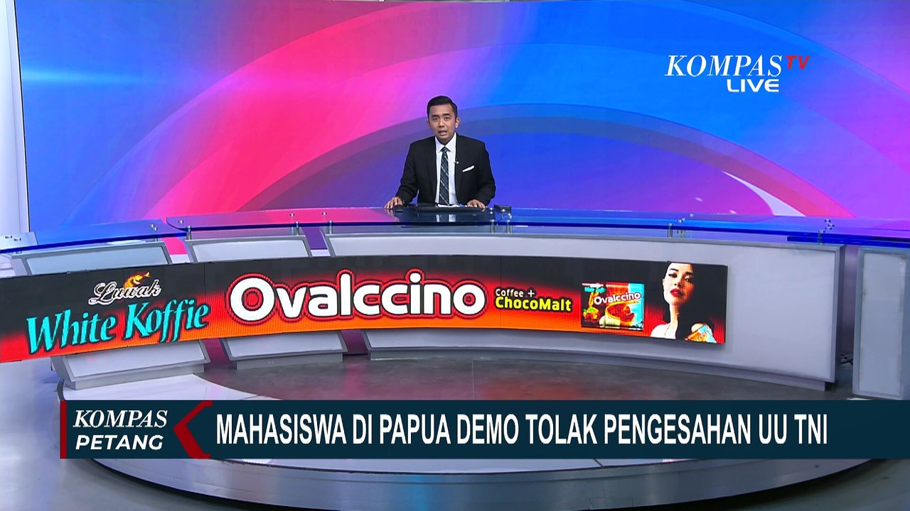 Demo Tolak UU TNI, Mahasiswa Universitas Cenderawasih Geruduk Gedung DPR Papua