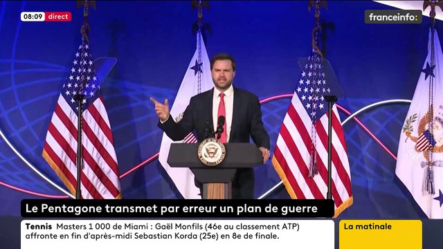 La Maison Blanche a confirmé que le rédacteur en chef du magazine The Atlantic avait été inclus par erreur dans un groupe de discussion ultra-confidentiel de hauts responsables américains