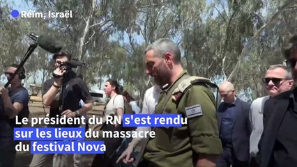 Jordan Bardella, figure de l'extrême droite française, en visite en Israël