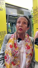 Huguette Bello vante les mérites de ces nouveaux Car Jaune