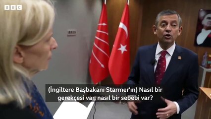 Ağalarına sitem etti: Özgür Özel İngiliz BBC'ye ağladı