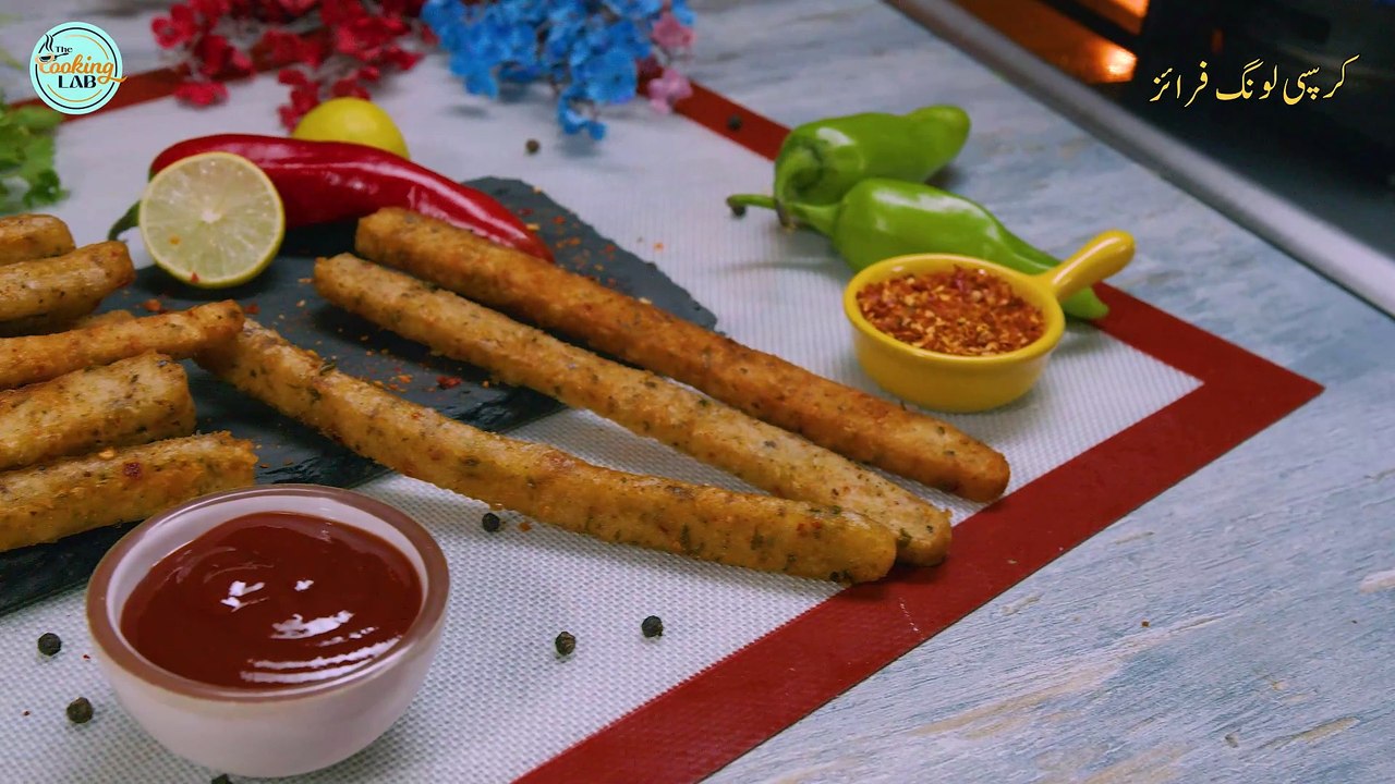 Crispy Long Fries | Japanese Long Fries | کرسپی لونگ فرائز