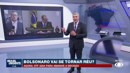 Julgamento de Bolsonaro: STF adia decisão para quarta-feira (25)
