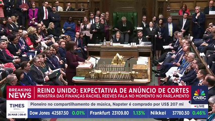 BREAKING NEWS: Reino Unido vive expectativa de cortes no orçamento e superávit prometido