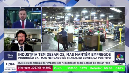 Indústria enfrenta desafios, mas mantém empregos; gerente de análise econômica da CNI explica