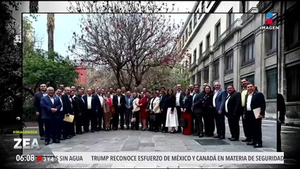 Claudia Sheinbaum se reúne con líderes del SNTE