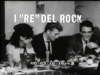 12 Octobre 1961 – La Settimana Incom n°47 : Johnny Hallyday dans I Re del Rock (Version Italienne)