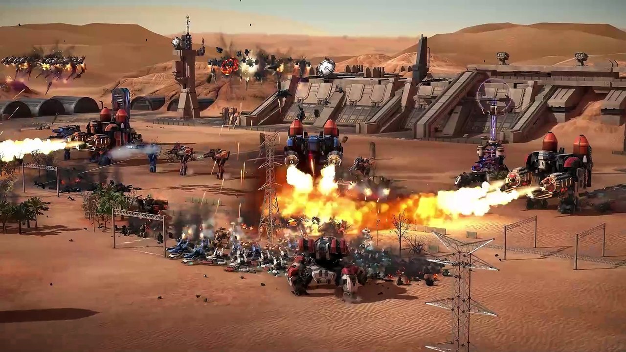 Damit ihr Mechabellum nicht vergesst, zeigt es gigantische RTS-Schlachten mit Riesen-Robotern