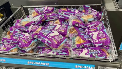 Aldi's mystery hot cross bun