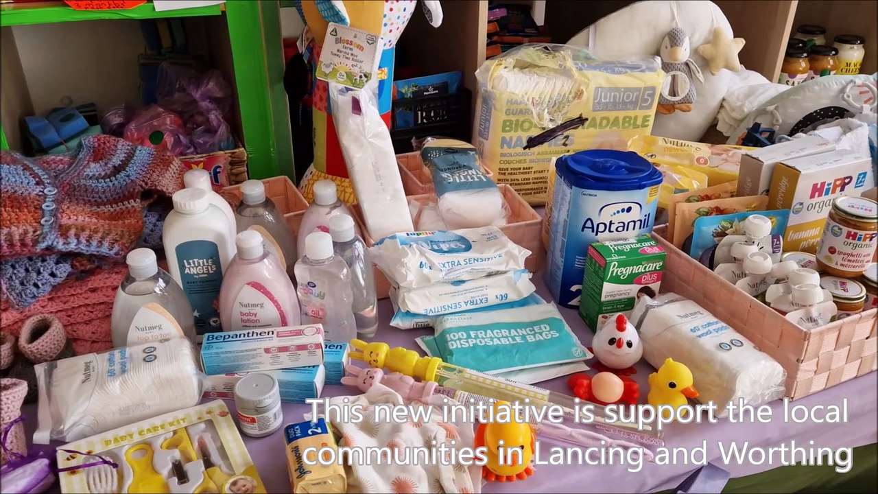 Little Storks Baby Bank has launched in Lancing and Worthing