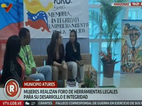 Amazonas | Féminas participan del Foro Somos Memoria, Integridad y Empoderamiento de la Mujer