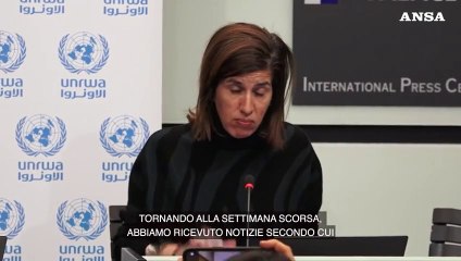 Gaza, l'Unrwa: "Dal 2 marzo non sono piu' giunti aiuti umanitari"