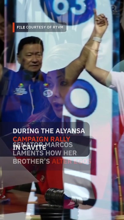 Onse Alyansa? Imee Marcos exits admin Senate slate