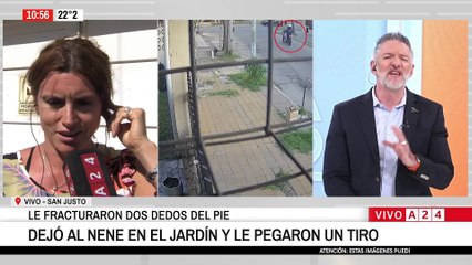 🚨 ROBO EN SAN JUSTO: DEJÓ A SU NENE EN EL COLEGIO Y PERDIÓ DOS DEDOS DE UN DISPARO