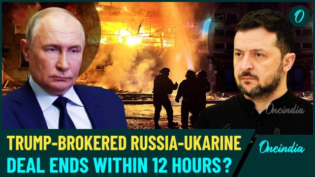 Russia-Ukraine Black Sea Ceasefire Deal Collapses Within 12 Hours | Zelensky-Putin Trade Blame