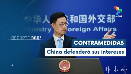 China rechaza las sanciones unilaterales estadounidenses