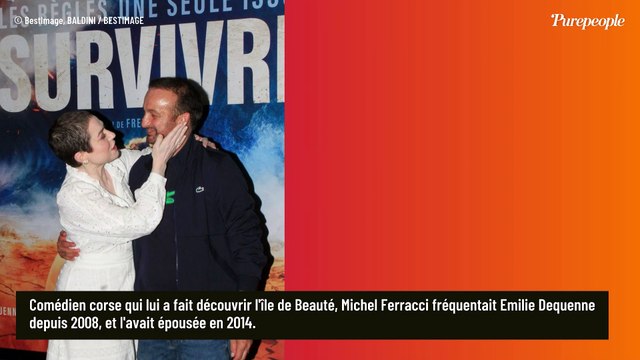 Émilie Dequenne : Son mari Michel Ferracci soutenu par ses deux fils avant la cérémonie au Père-Lachaise