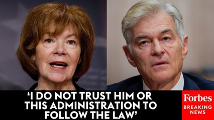 'I'm Voting No': Tina Smith Blasts Dr. Oz In Fiery Remarks During Senate Finance Committee Hearing